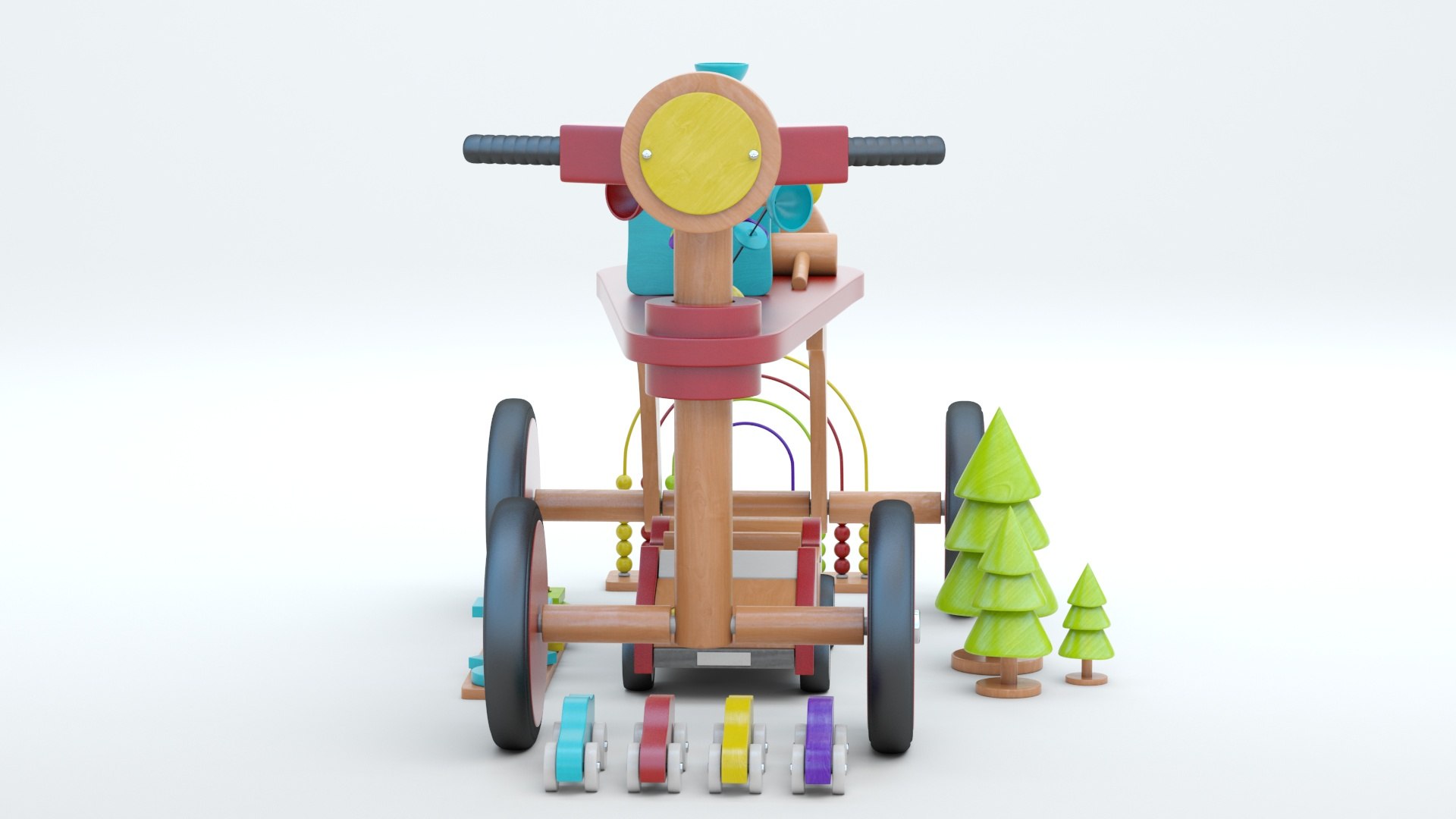 smart gear toys wooden balance bike