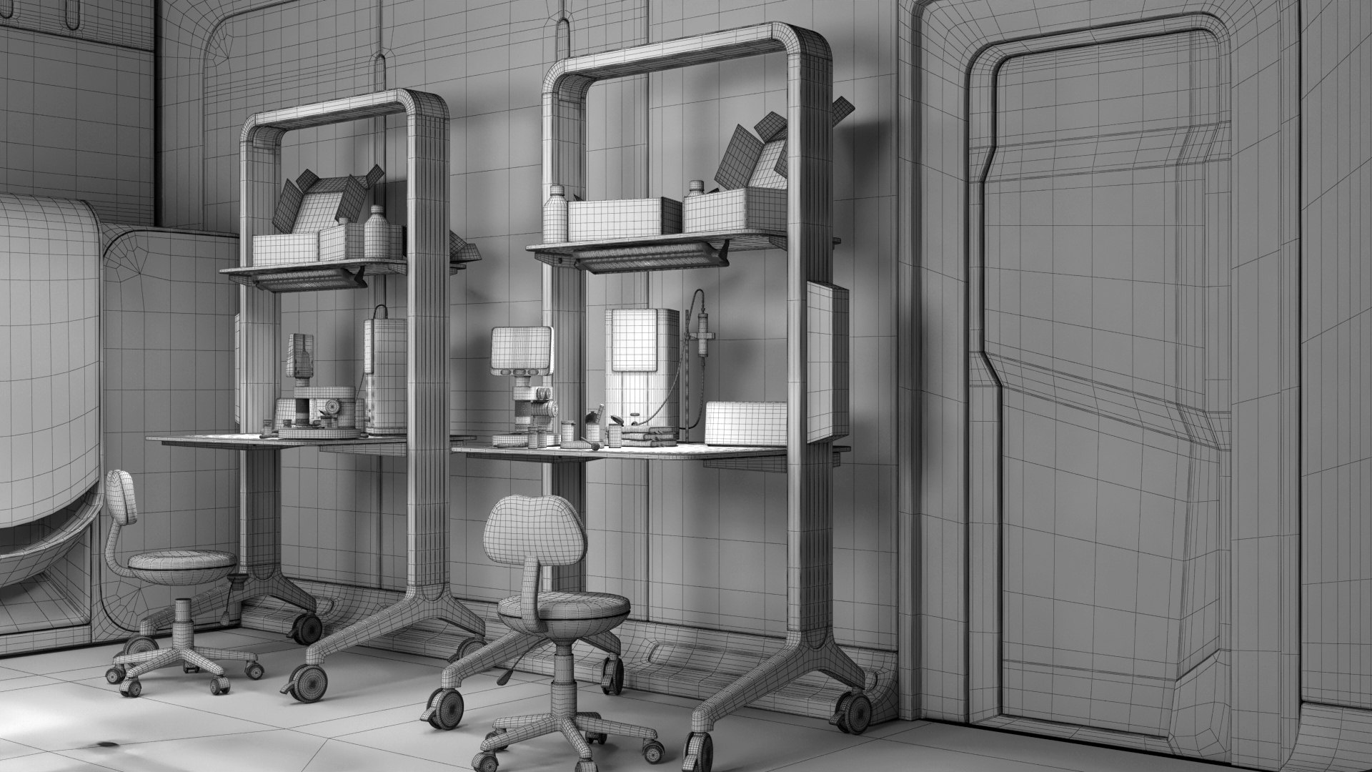 3D Model Realistic Scientific Laboratory - TurboSquid 2425092
