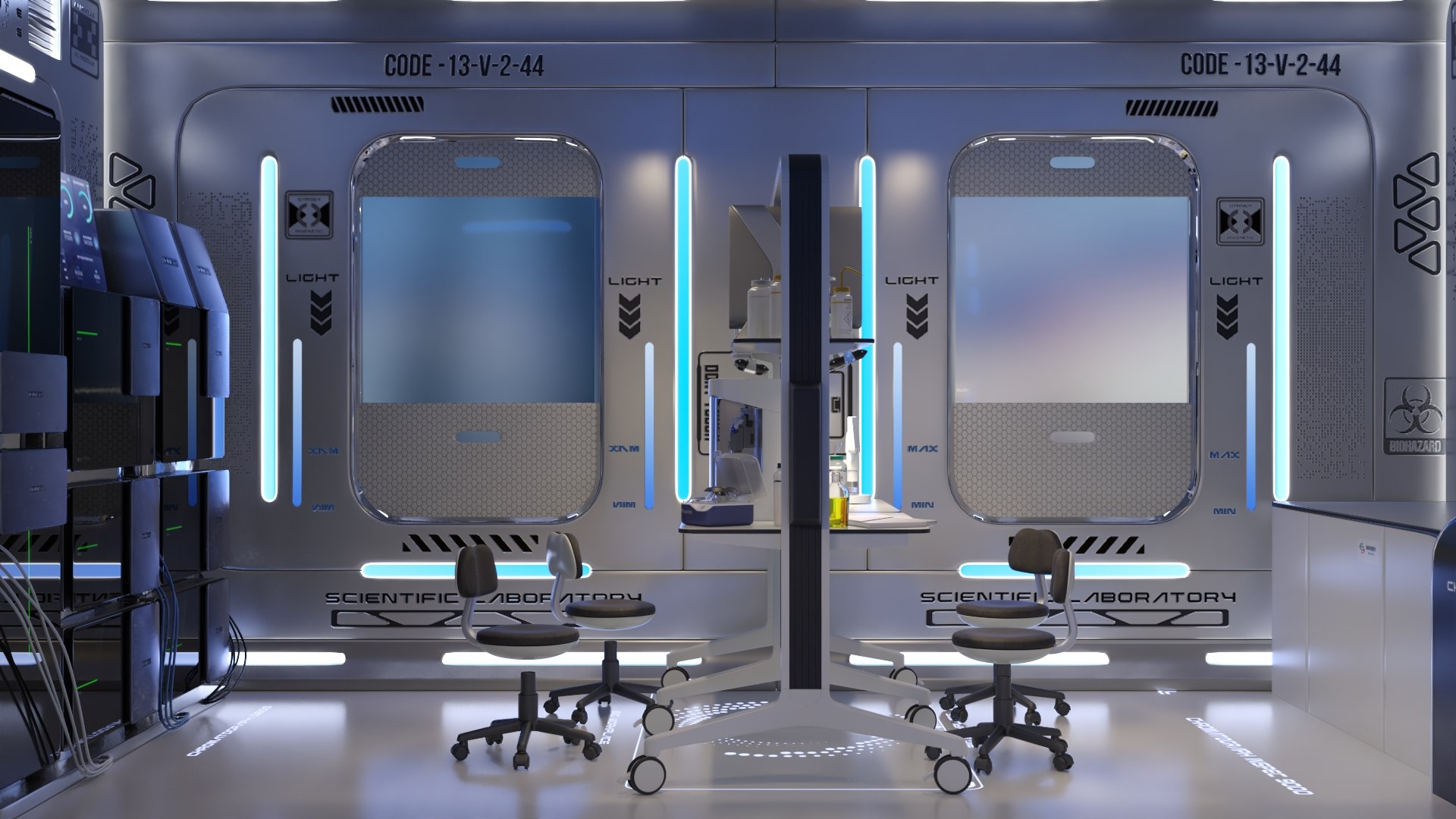 3D Model Realistic Scientific Laboratory - TurboSquid 2425092
