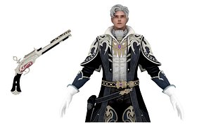 3D Action Hero super man  Model
