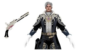 3D Action Hero super man  Model