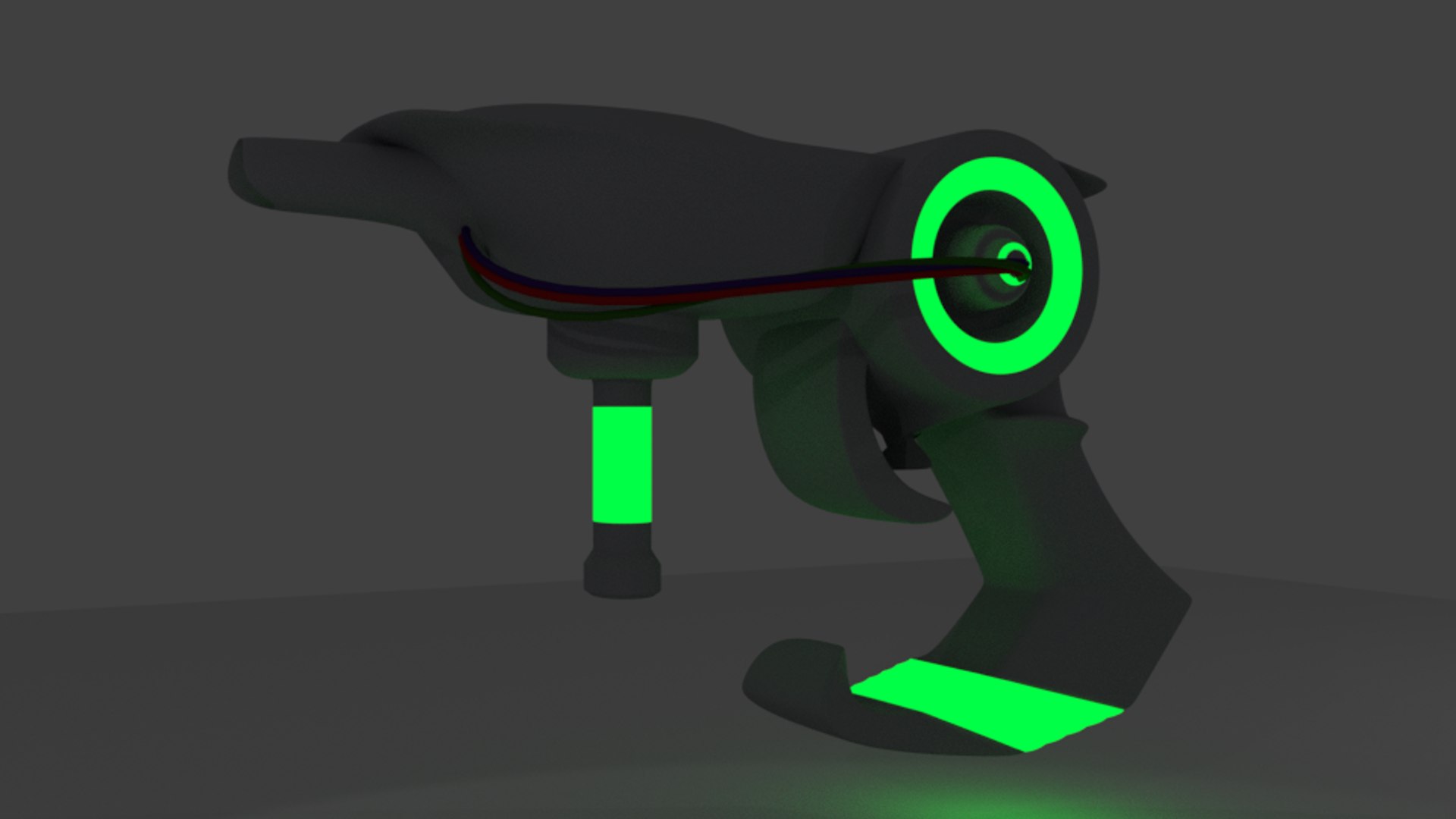 Alien Gun 3D Model - TurboSquid 1258055