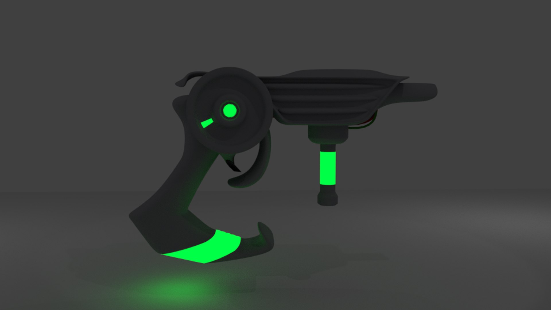 Alien Gun 3D Model - TurboSquid 1258055