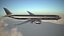 Airbus a330-300 with interior