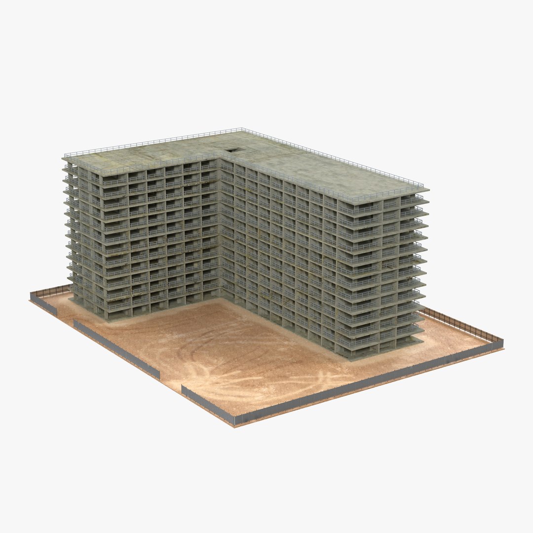 Building Construction 4 3D Model 3D model preview