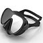 3d scuba set mask model