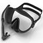 3d scuba set mask model