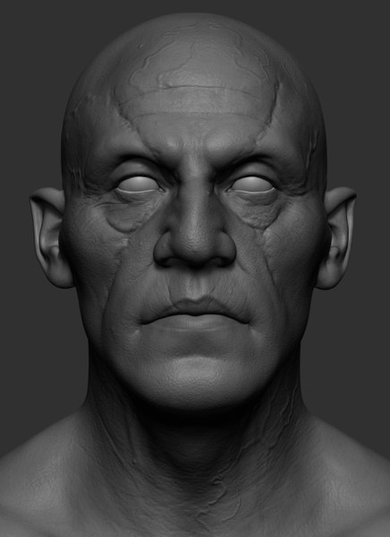 Creature head reference 3D model - TurboSquid 1412873
