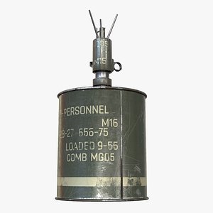 M16A1 AP Mine Anti Personnel Bouncing Betty AAA Game Weapon