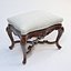 John-Richard Imperia Carved ottoman
