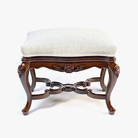 John-Richard Imperia Carved ottoman