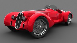 alfa romeo 8c-2900 mille 3D