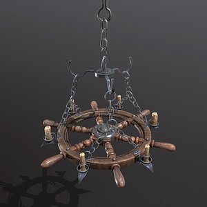 3D chandelier pirate
