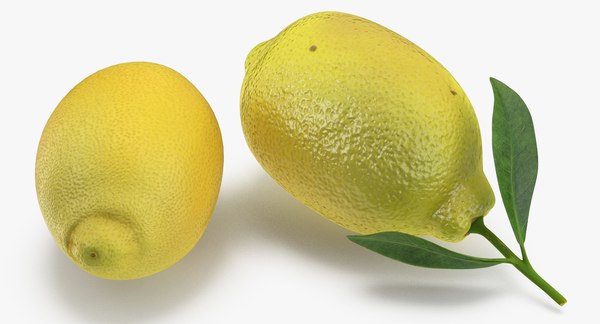 3D lemon 2 model - TurboSquid 1223901