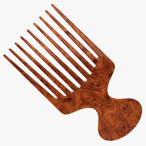 hair brush 3d model