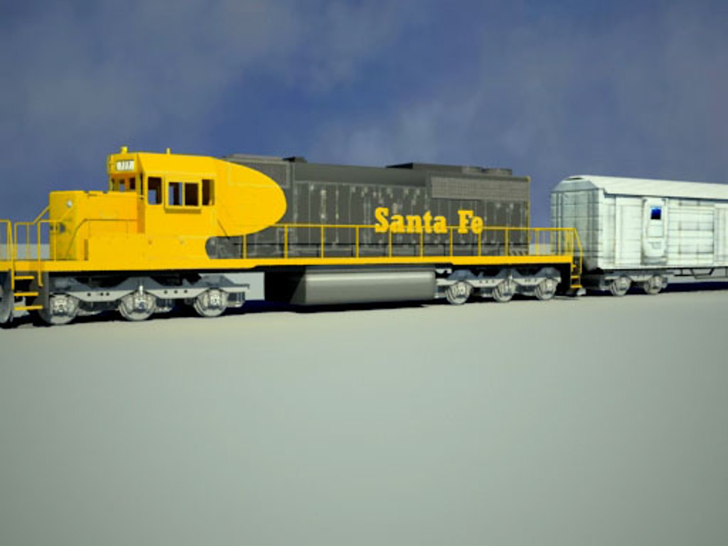 Train 3d Model