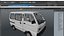 Suzuki Super Carry Passenger Van 3D model