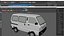Suzuki Super Carry Passenger Van 3D model