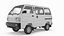 Suzuki Super Carry Passenger Van 3D model