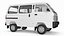 Suzuki Super Carry Passenger Van 3D model