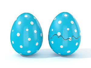 Easter Egg Cracked N005