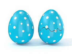 Easter Egg Cracked N005