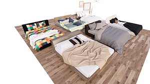 6 beds model