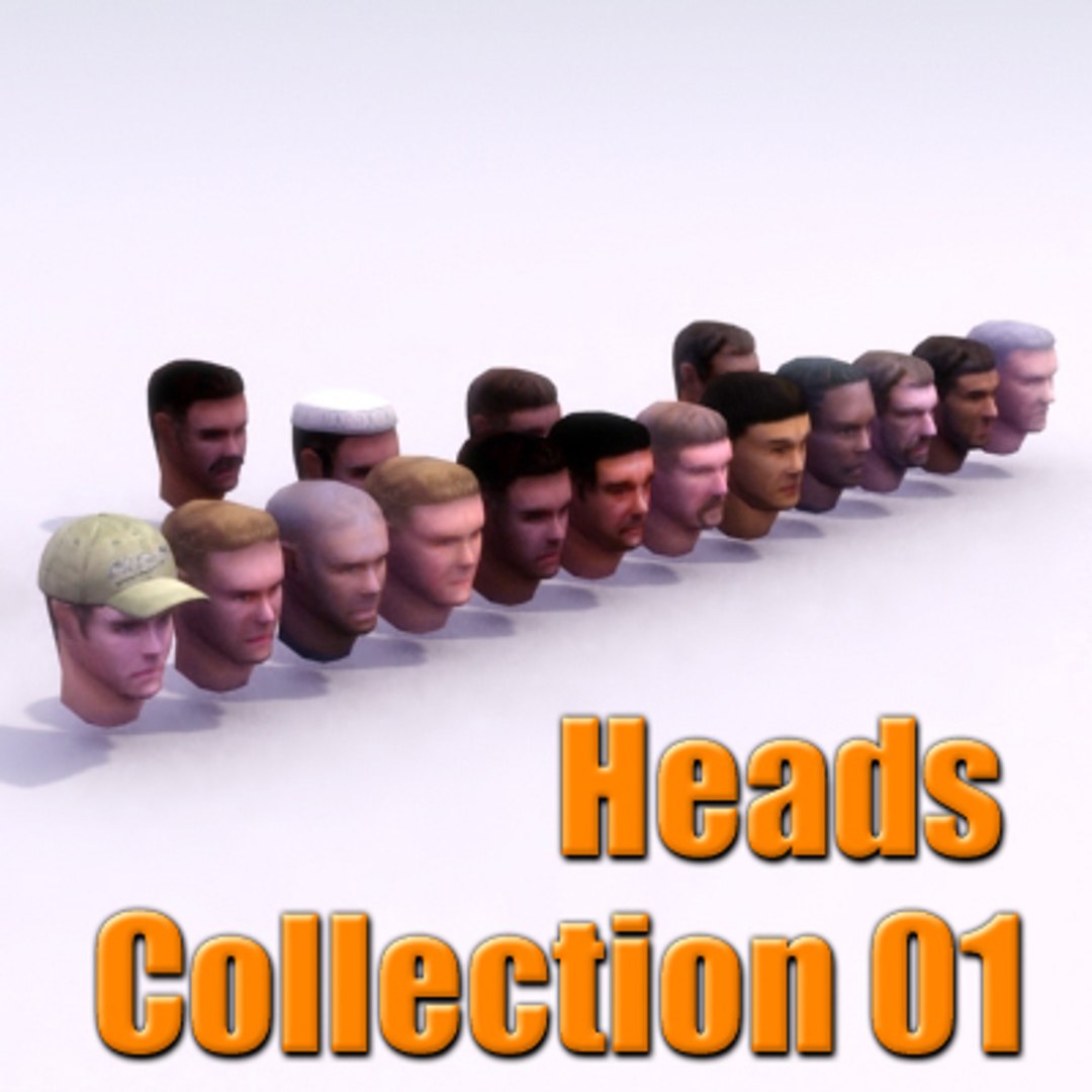 Heads Games Human 3d Model