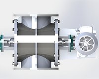 AIR LOCKROTARY VALVE-DN 200