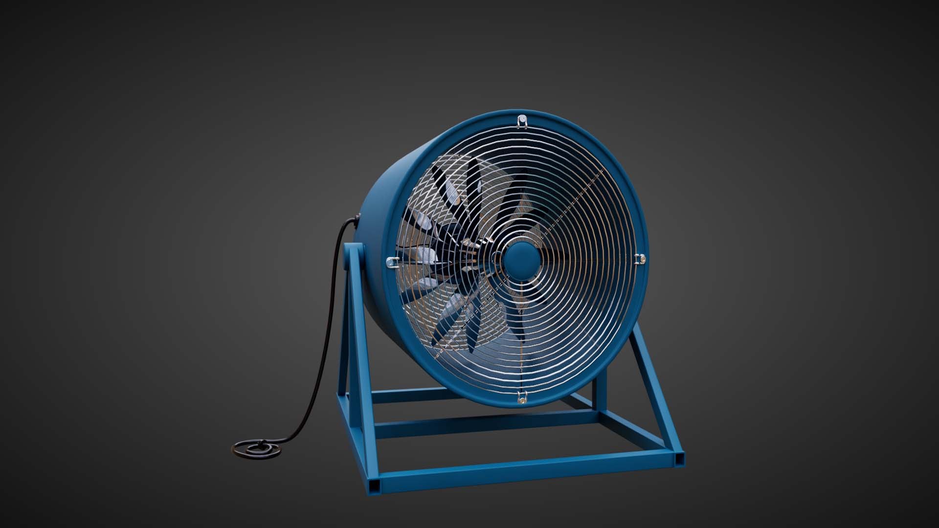 Free 3D Air Circulator - TurboSquid 2237813
