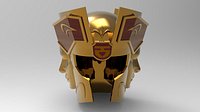 Saint Seiya Gemini Saga Helmet - 3D Model