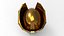 Saint Seiya Gemini Saga Helmet - 3D Model