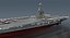 uss john f kennedy 3D model