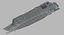 uss john f kennedy 3D model
