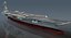 uss john f kennedy 3D model