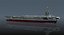 uss john f kennedy 3D model