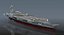 uss john f kennedy 3D model