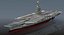 uss john f kennedy 3D model