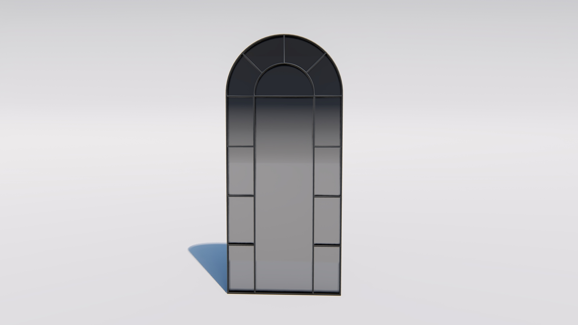 3D SKLUM Metal Window Effect Wall Mirror Diana Lumion Library