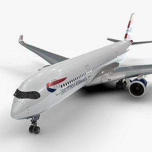 Airbus A350 3D Models for Download | TurboSquid