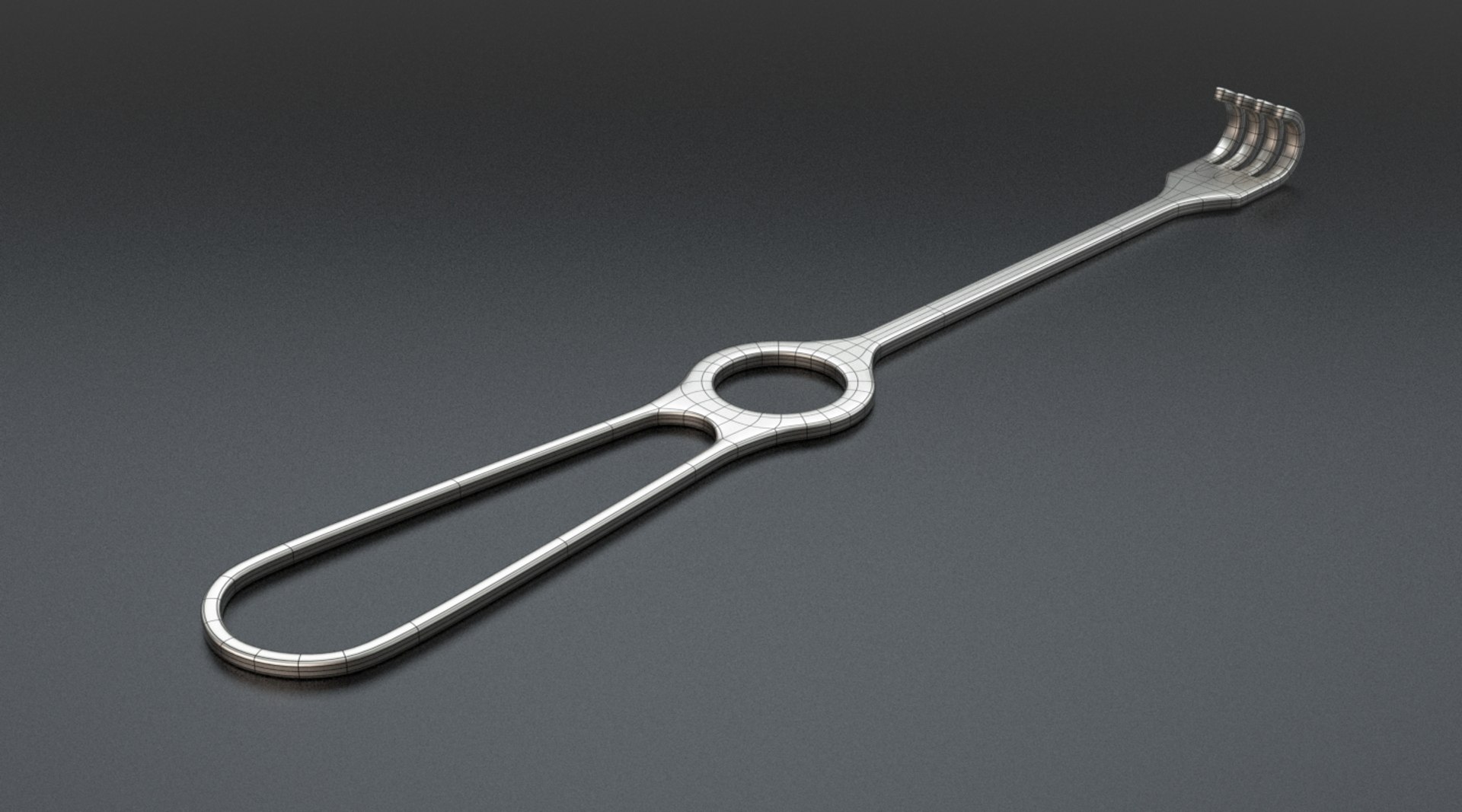 Medical Langenbeck Retractor 3d Model