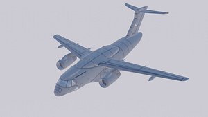 3D Embraer C-390 Millennium Hungary