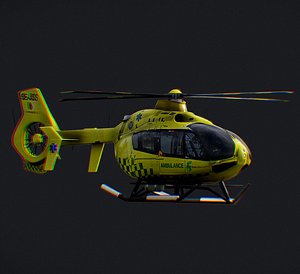 Ambulance Helicopter Airbus H135