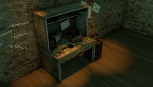 workbench games tv 3D model