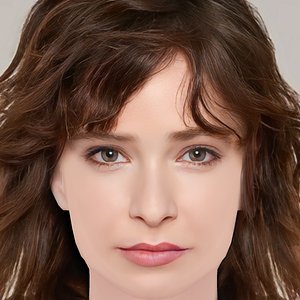 Ashleigh Cummings Head - No Hair - Low poly head for game