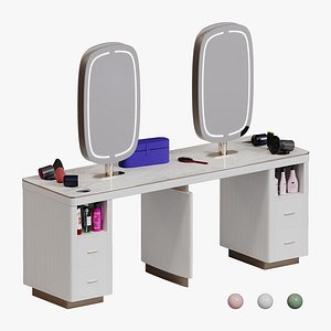 Mirror station barber table Yoocell OC7079