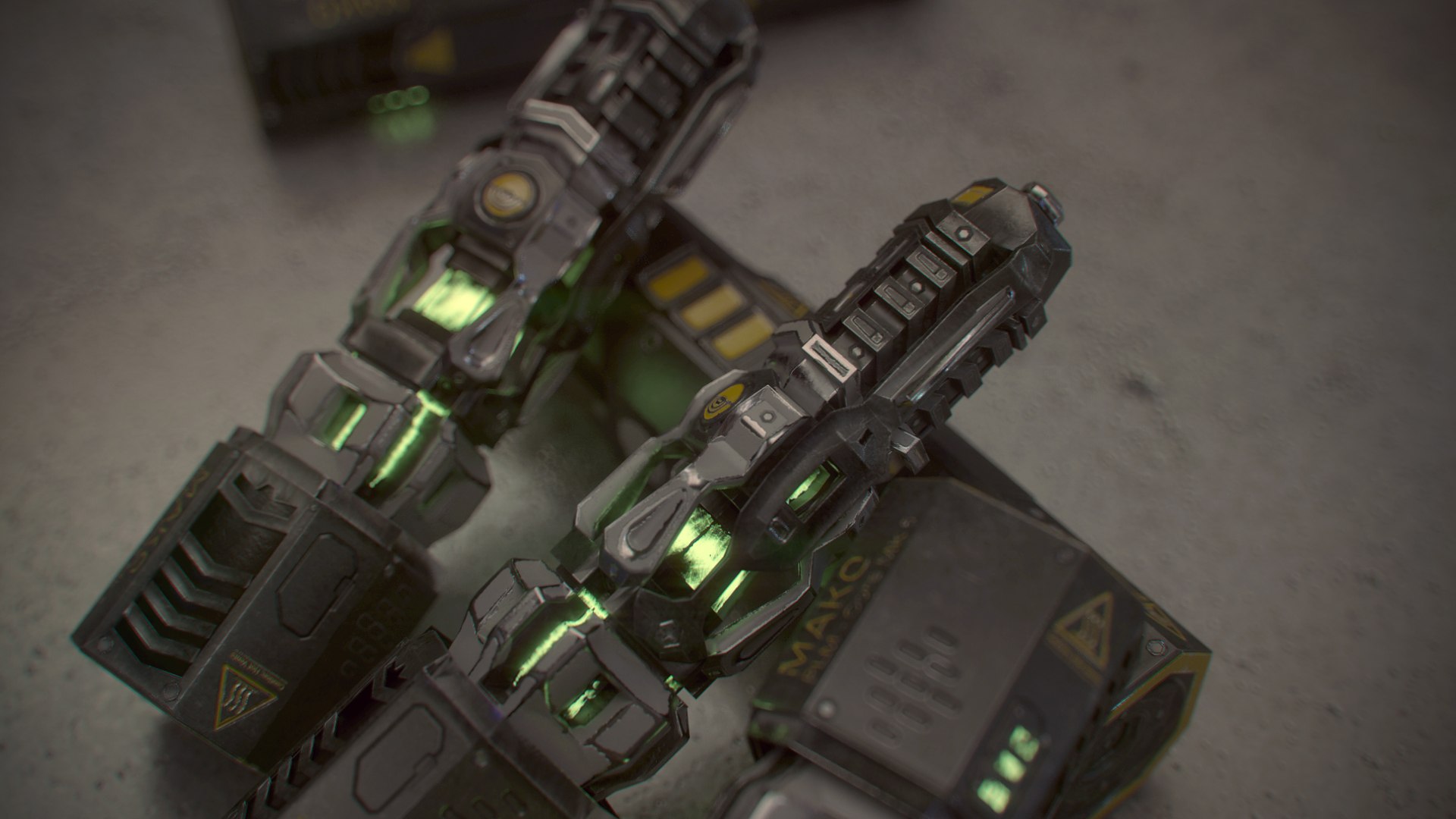 3d Model Energy Core Case Low-poly