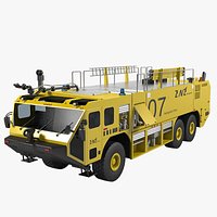 Oshkosh Airport Striker 3000 Truck Car Emergency ARFF Fire Fireman Equipment