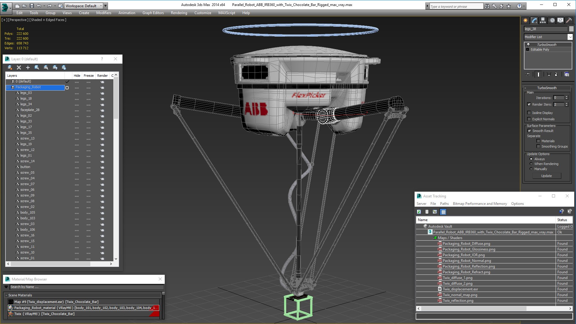 3D Parallel Robot Abb Irb360 - TurboSquid 1587824