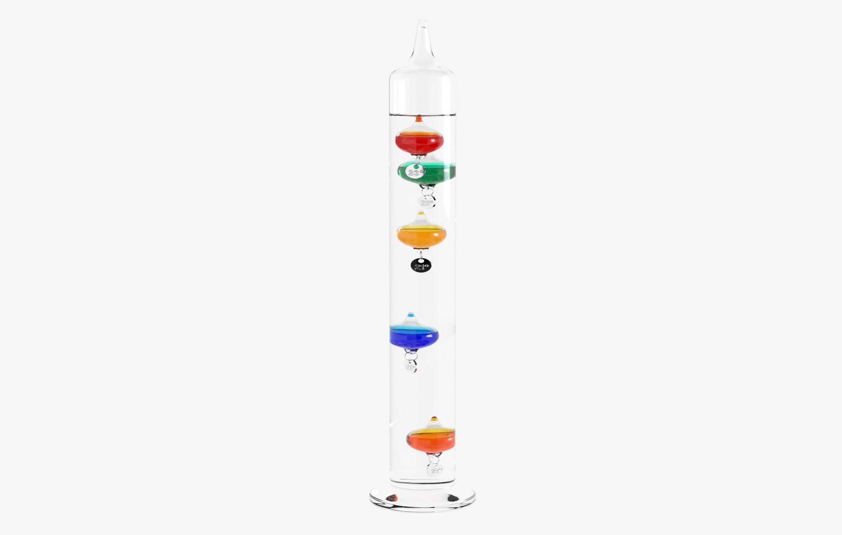 Galilean thermometer indoor 3D model - TurboSquid 1406070